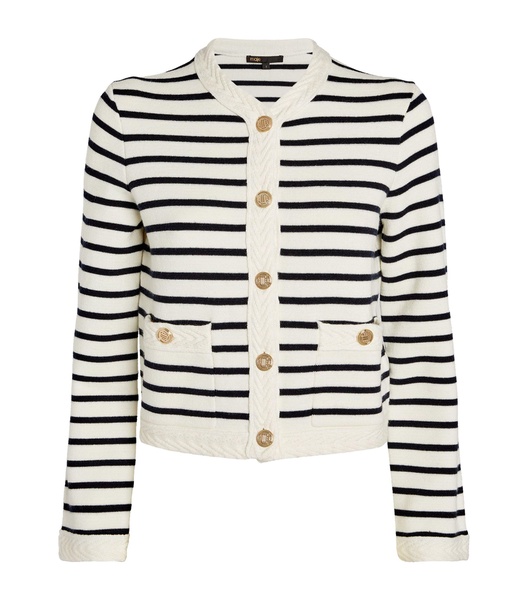 Striped Knit Cardigan