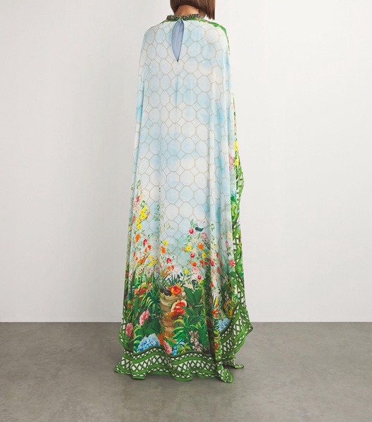 Silk Taylor Kaftan Dress