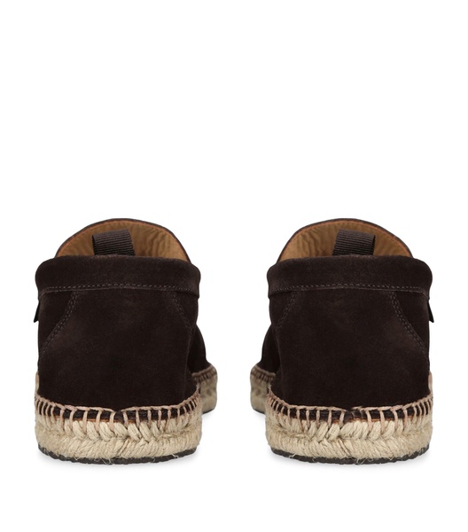 Suede Riviera Espadrille Loafers