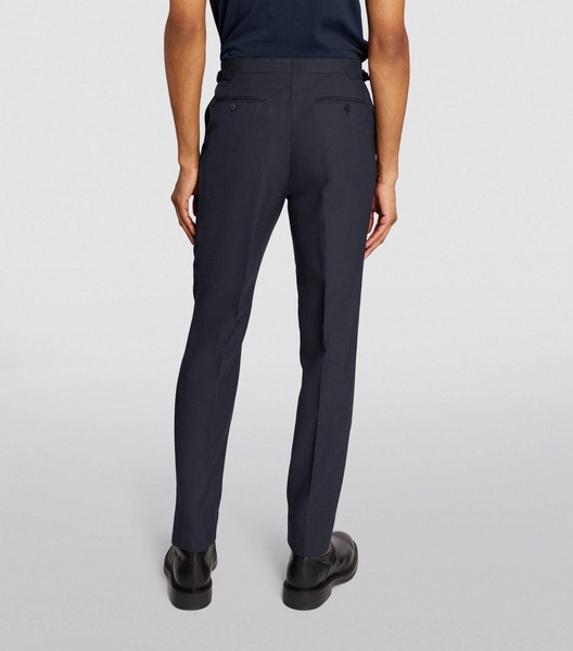 Wool-Cashmere Tailored Trousers