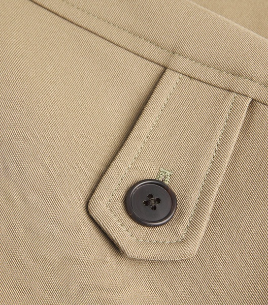 Wallace Wool Gabardine Car Coat