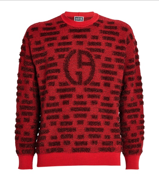 Logo-Jacquard Sweater