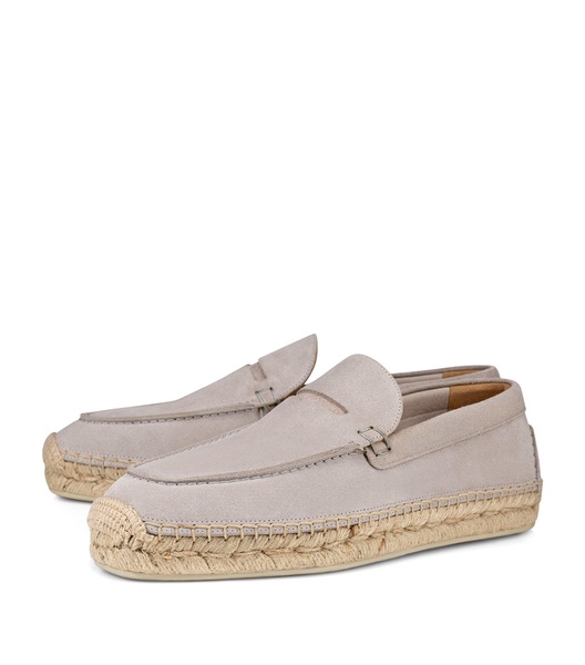 Paquepapa Suede Espadrille Loafers