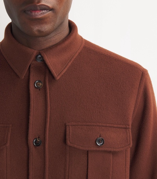 Wool-Cashmere Vagabond Overshirt