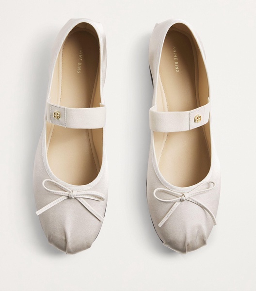 Satin Jolie Ballet Flats