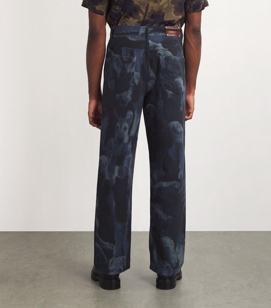 Printed Pine Jeans