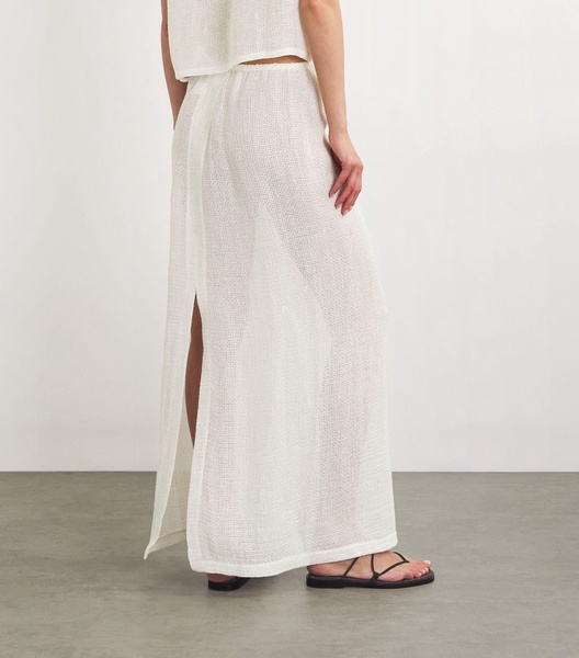 Sequinned Stella Maxi Skirt