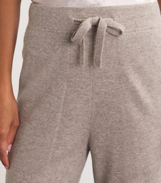 Cashmere Wide-Leg Sweatpants