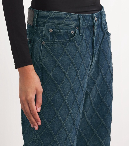 Quilted The Logan Wide-Leg Jeans 