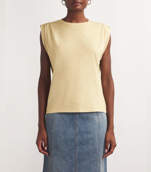 The Slub Pleat Tank Top