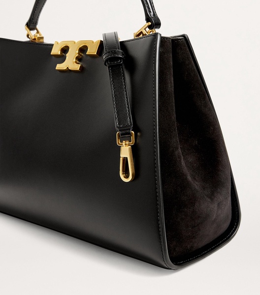 Leather Eleanor Top-Handle Bag