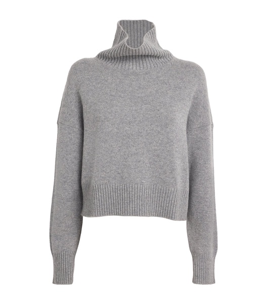 Cashmere-Blend Rollneck Sweater