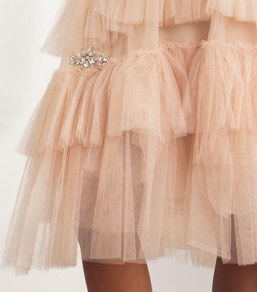 Tulle Embellished Tutu Skirt