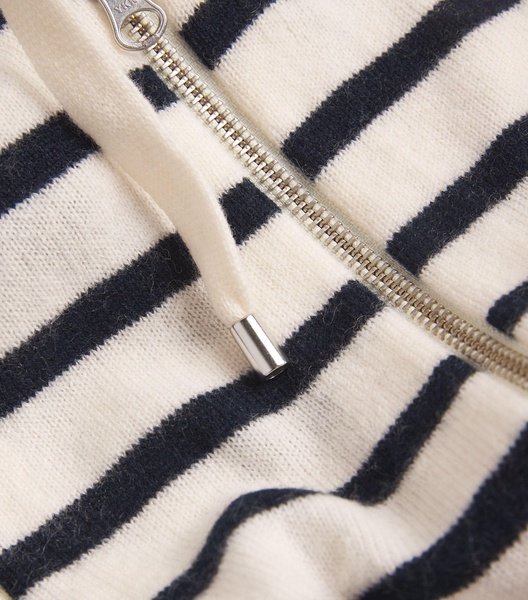 Wool-Cashmere Striped Jacket Dickey