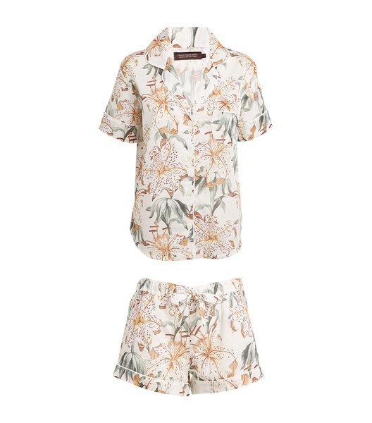 Lilium Print Pyjama Set 