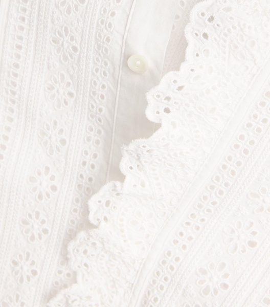 Broderie Anglaise Blouse