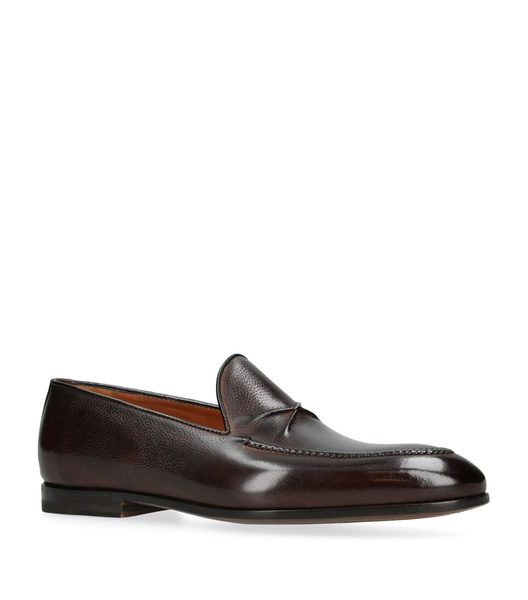 Leather De Bustis Loafers