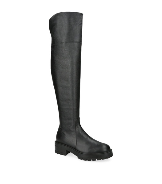 Leather Whitney Over-The-Knee Boots