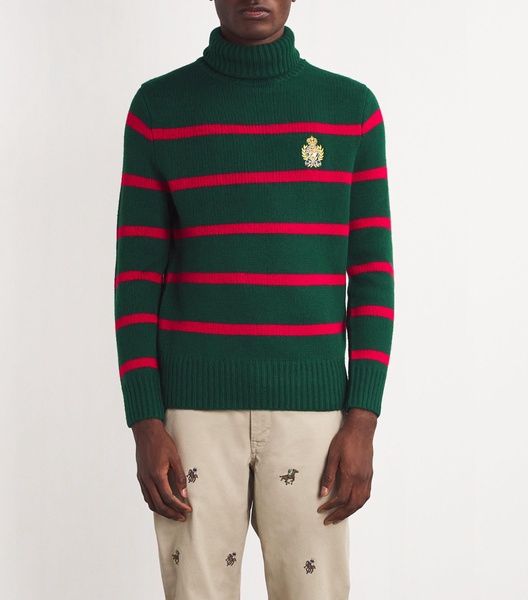 Wool-Cashmere Rollneck Sweater