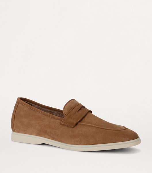 Suede Loisir Gommé Loafers