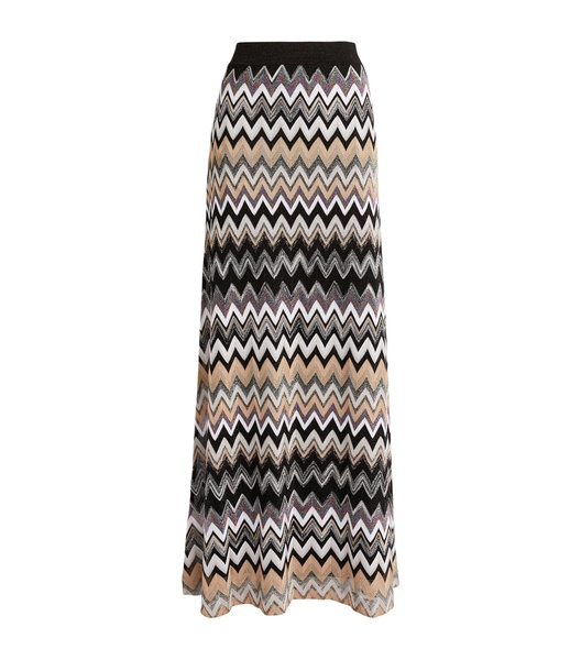 Zigzag Maxi Skirt