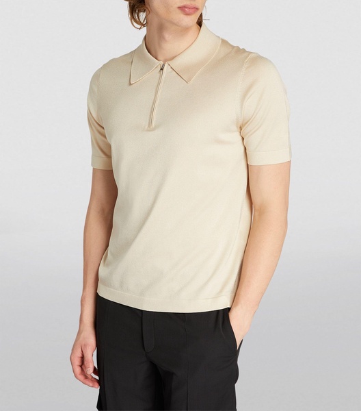 Quarter-Zip Short-Sleeved Shirt