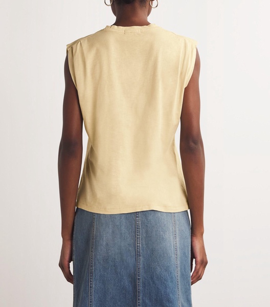 The Slub Pleat Tank Top