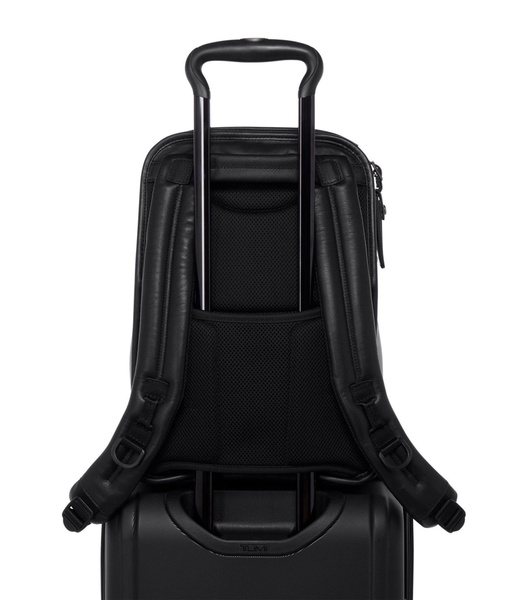 Alpha 3 Slim Leather Backpack