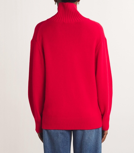 Cashmere-Blend Rollneck Sweater