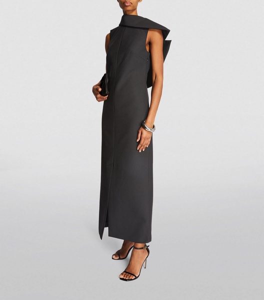 Scoop-Back Maxi Dress