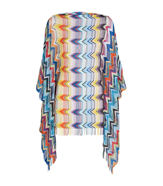 Fringed Zigzag Kaftan