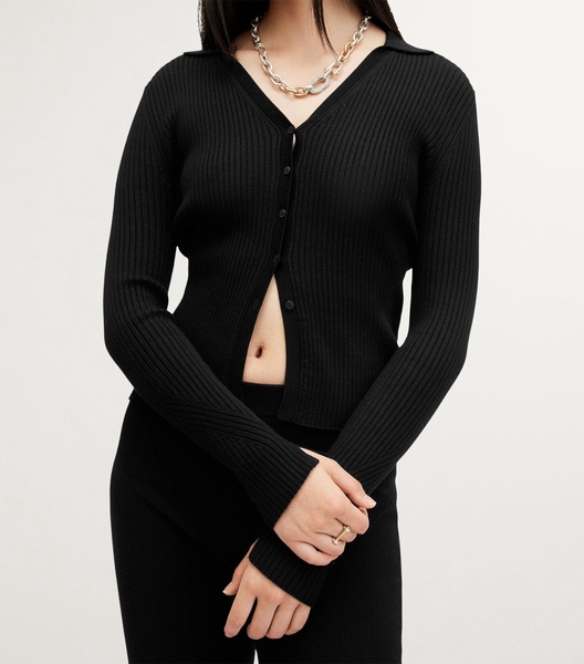 Ribbed Cruz Cardigan 