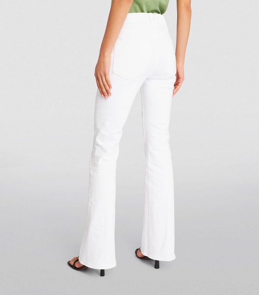 Beverly High-Rise Skinny Flared Jeans