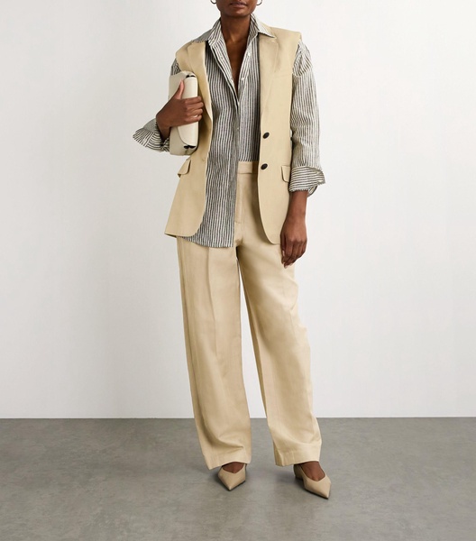 Cotton-Linen Odessa Waistcoat