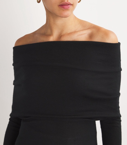 Cashmere Cara Off-The-Shoulder Top