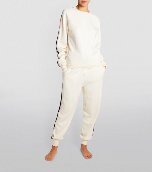 Missy Side Silk-Cashmere Tracksuit Set