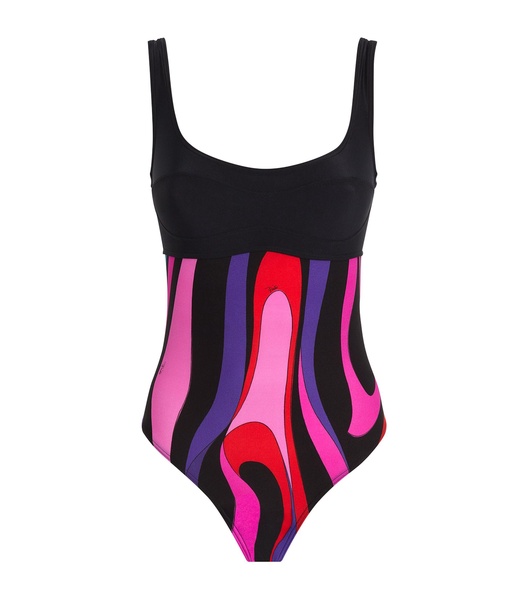 Marmo Print Swimsuit