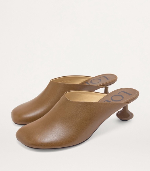 Leather Toy Mules 45