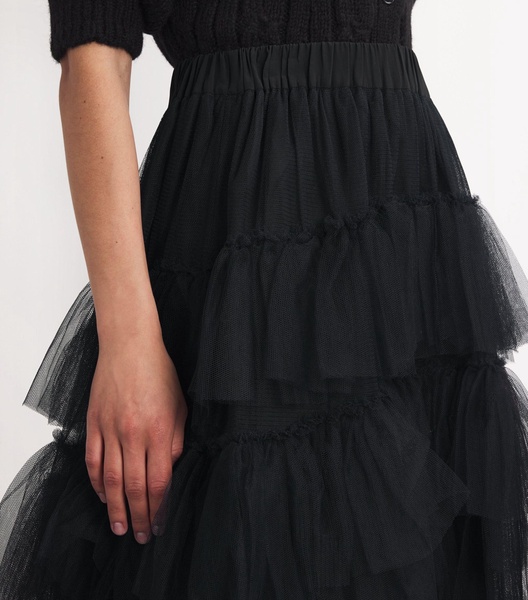 Tulle Tutu Maxi Skirt 