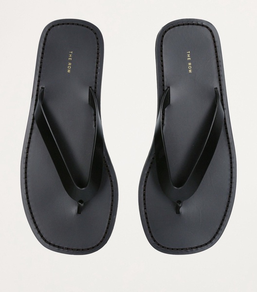 City Leather Flip Flops 