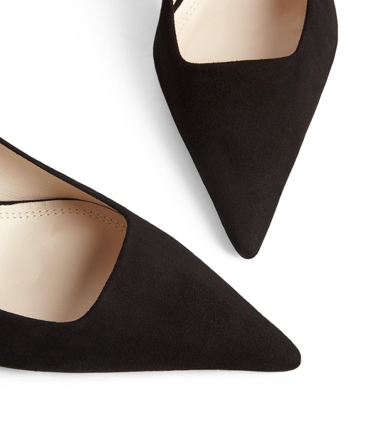 Suede Pumps