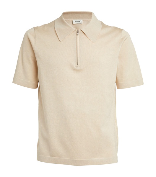 Quarter-Zip Short-Sleeved Shirt