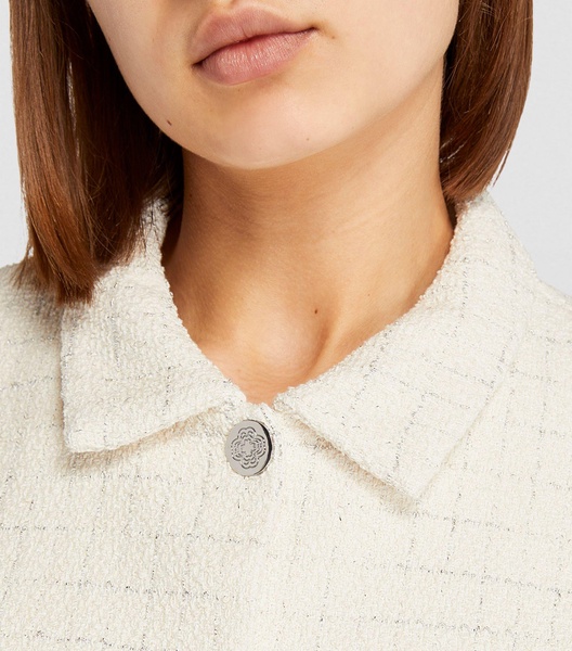 Boucle Cropped Blazer