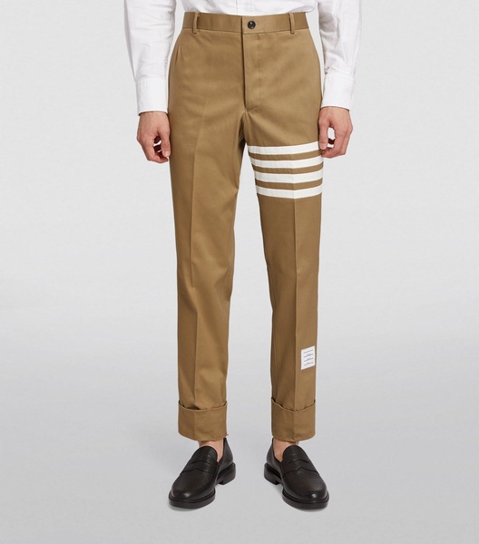 4-Bar Stripe Chinos