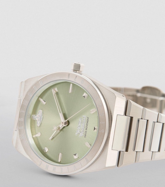 Stainless Steel Charterhouse Quartz Watch (34mm)