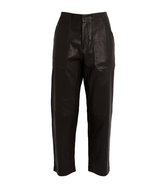 Leather Leyton Trousers 