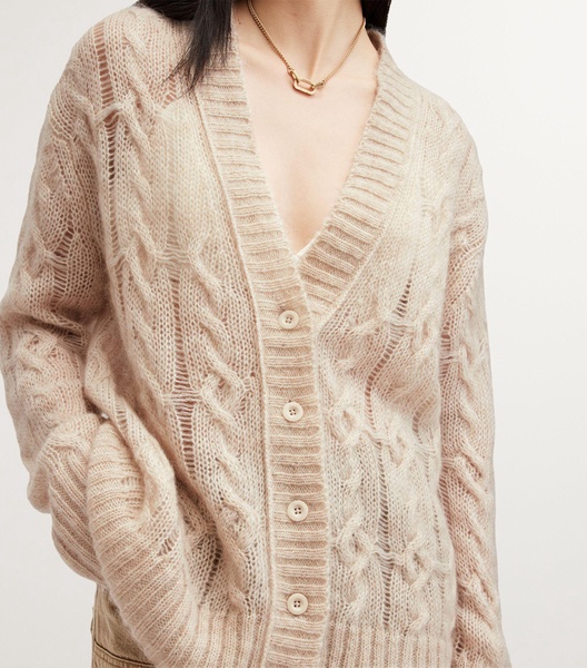 Cable-Knit Regan Cardigan