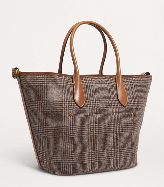 Medium Wool-Blend Bellport Tote Bag