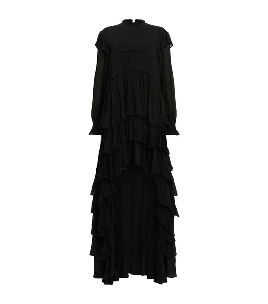 Cavarly High-Low Maxi Dress