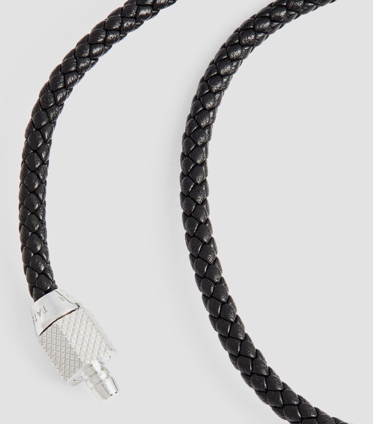 Leather Macramé Bracelet